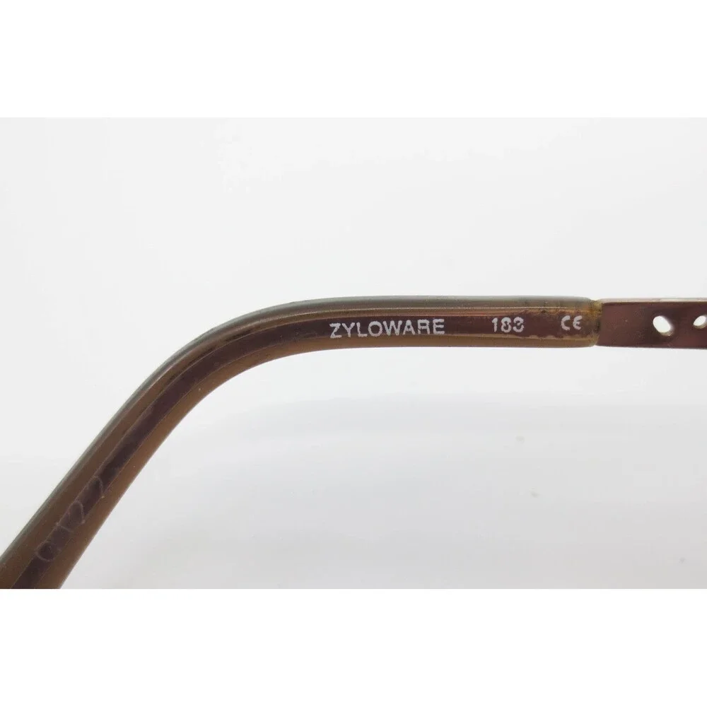 Gloria Vanderbilt 2002 Brown Eyeglasses Frames Mauve Filigree Temples Zyloware